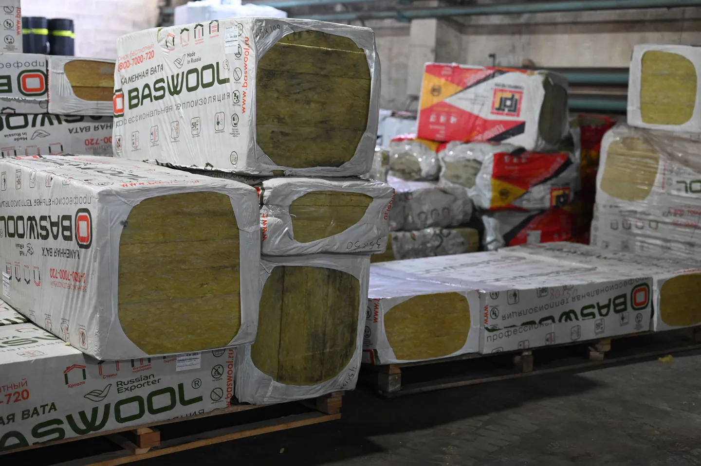 Утеплитель BASWOOL ECOROCK 120 базальтовая плита 1200х600х100мм
