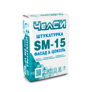 Штукатурка Фасад&Цоколь SM-15 ЧелСИ