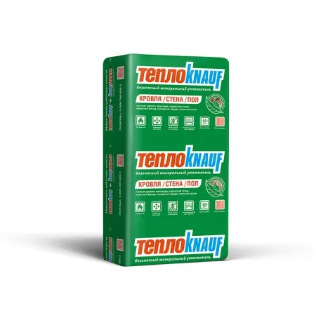 Утеплитель Knauf Кровля/Стена стекловолоконная плита 1230х610х50мм