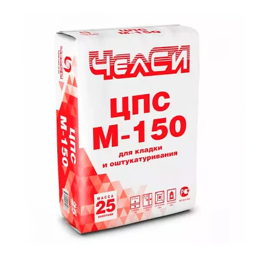 Цементно-песчаная смесь M-150 ЧелСИ