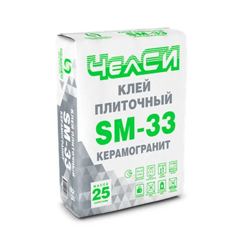 Клей плиточный-Гранит SM-35 ЧелСИ