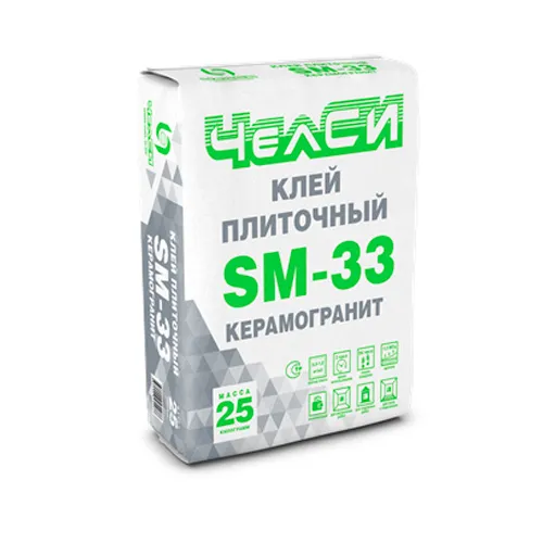Клей плиточный-Керамик Плюс SM-31 ЧелСИ