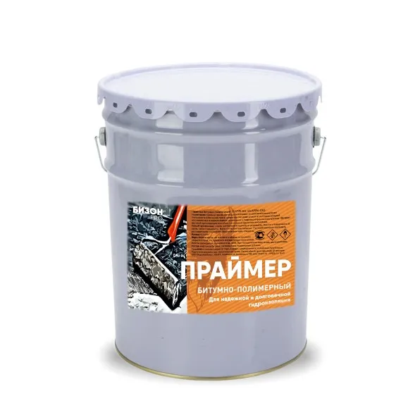 Праймер битумно-полимерный 1 л Бизон