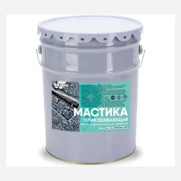 Мастика приклеивающая 10 кг Бизон