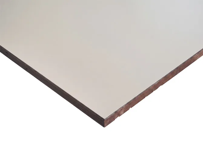 Фанера ФОФ ламинированная 18мм 2500х1250 мм сорт 3/3 березовая LIGHT GREY 189/189