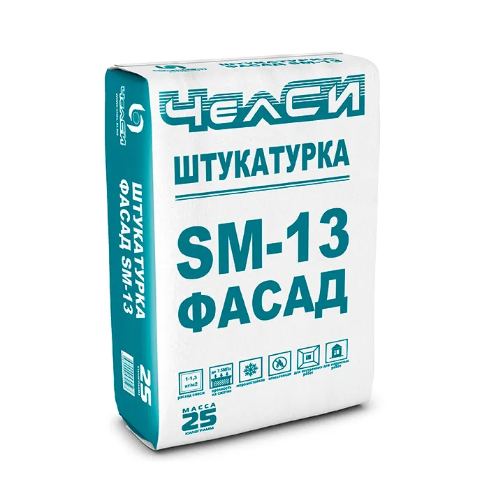 Штукатурка-Фасад SM-13 ЧелСИ
