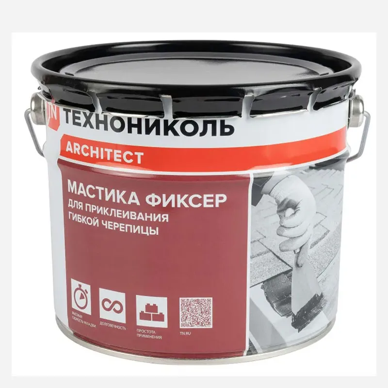 Мастика битумная ТехноНИКОЛЬ Фиксер №23 12 кг