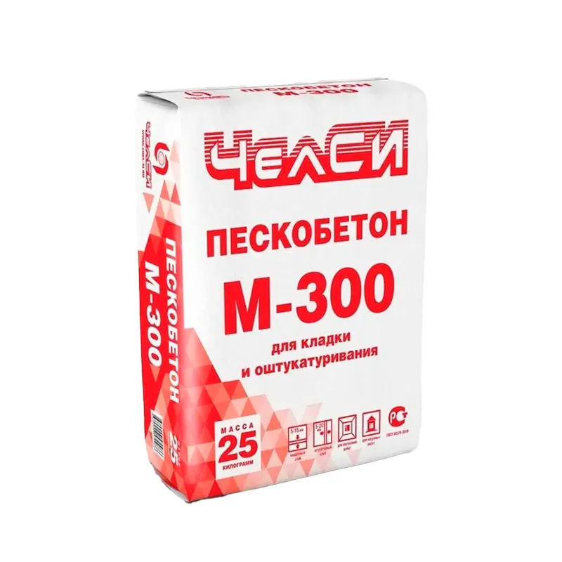 ПЕСКОБЕТОН М-300 ЗИМА (до -15°C) ЧелСИ