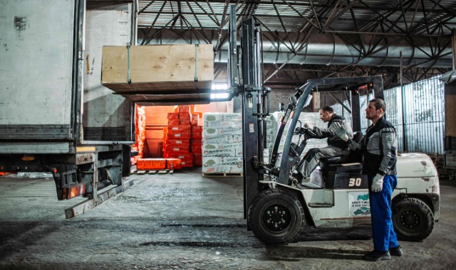 Выгрузка/подъем материалов