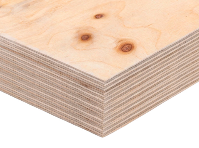 Фанера ФСФ 40мм 2440х1220 мм сорт 4/4 нешлифованная березовая влагостойкая